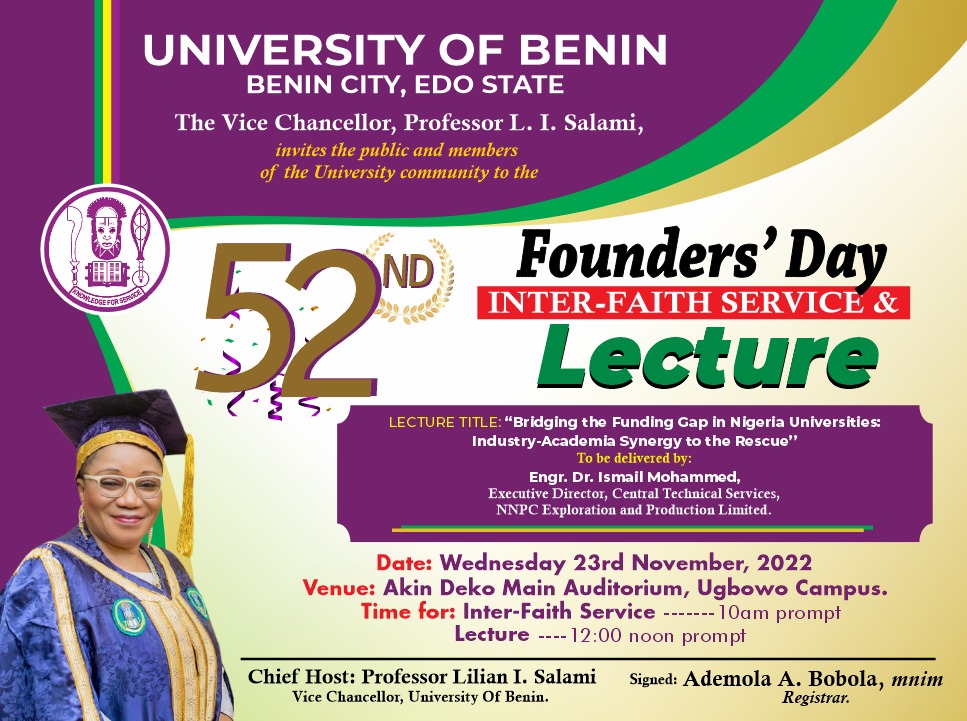 Live Event : 52nd Founders’ Day Inter-faith Service